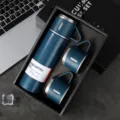 500ml / Bottle With 3 Lids Gift Set / Navy Blue