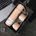500ml / Bottle With 3 Lids Gift Set / Pink
