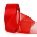 4.0cm Wide x 45m Long / Bright Red (5B21)