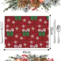 Stile Quattro (Fiocco Regalo Rosso Verde) / 30*45cm