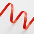1cm*100 Yards/Rouleau / Rouge Vif