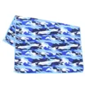 30x100cm Plastikflaschenverpackung / Weiß Camouflage