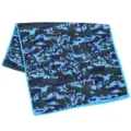 30x100cm Plastikflaschenverpackung / Blau Camouflage