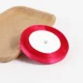 0.6cm Wide, 22m Long/Roll / Hot Rose Red