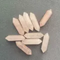 Quartz Rose Double Pointe / 32x8mm