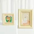 Square 4 Inch / Off White