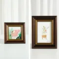 Square 4 Inch / Coffee
