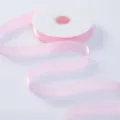 Solid Color Polyester Ribbon / 2.5cm Pack (100 Yards/Roll) / Light Pink