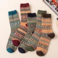 Vintage Pattern Style (7191) / 5 Pieces/Pack (Free Size 38-43)