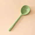 Cuchara De Mango Recto Verde Matcha / 16.5x4.8cm