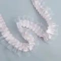 Estilo Regular (117#) / 3.8cm Organza + 2.5cm Poliéster / Rosa