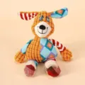 Chien Coloré Patchwork