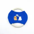 Katzen- und Hundemuster / 18cm / Dunkelblau