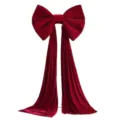 Wine Red [Full Velvet] Bowknot