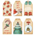 Christmas Tag Style 2 / 60 Sheets/Pack