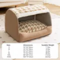 3XL / Lomi Brown Houndstooth Drawer Nest