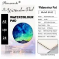 Blocco acquerello A5 / 180g/24 Fogli