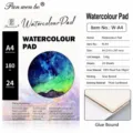 Blocco acquerello A4 / 180g/24 Fogli