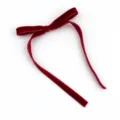 Τσιμπιδάκι Μαλλιών (1cm) / Μπορντό