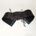 D-01 Stil (Bronzefarbene Schnalle) / 15cm / Kaffeebraun