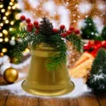Pinecone Bells - Gold