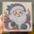 Santa Claus / 20x20cm Inner Wood Frame Kit