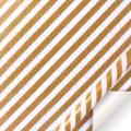 50*70cm / Gold Stripes