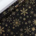 Black Gold Snowflake / 0.43x3m