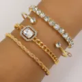 Vierteiliges Set (5869301) / Gold