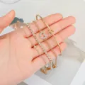 Herz-Knoten Vierteiliges Set (5806201) / Gold