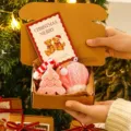 Geschenkdoos C (Roze Boom en Roze Handschoen)