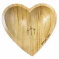 Cœur / Comprend Un Coffret Cadeau Et Des Cartes De Prière / Couleur bois naturel