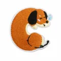 Curled Sleeping Dachshund (W3TH-088-10)