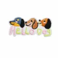 Hello Dog Dachshund (W3TH-07-23)