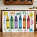 140x82cm (Polyester Stof) / X-004 (Cartoon Doodle)
