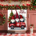 White Background Christmas Gnome Truck (XYJT-007)