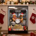 Cartoon Gingerbread Man Dishwashing (XYJT-012)