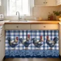 Polyester / Rooster Pattern (X-003)