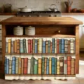 Style d'Étagère Vintage Peint à la Main (X-012)