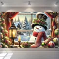Schneemann & Laterne Stil (SBJ-007)
