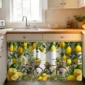 Style Floral de Vélo au Citron (X-009)