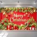 Roter Weihnachtstext-Stil (SBJ-011)