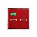 Safety Exit Sign Style (C9JB-118-08) / 5.5x5.7cm