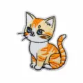 Blauäugige Süße Katze Stil (W17XM-09-08)