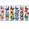 6-delige Set / Vlinders en Bloemen