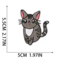 Chat Gris à Rayures (W17XM-088-03)