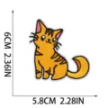Chat Roux à Rayures (W17XM-088-06)