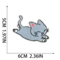 Chat Bleu Bondissant (W17XM-082-11)