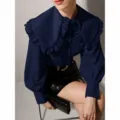 L / Hauts / Bleu foncé