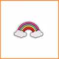 Nuvola Arcobaleno A Quattro Colori (X18CH-15-02) / 6.8x4cm